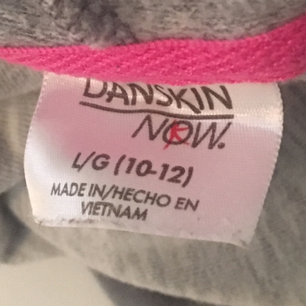 Kids danskin now jacket